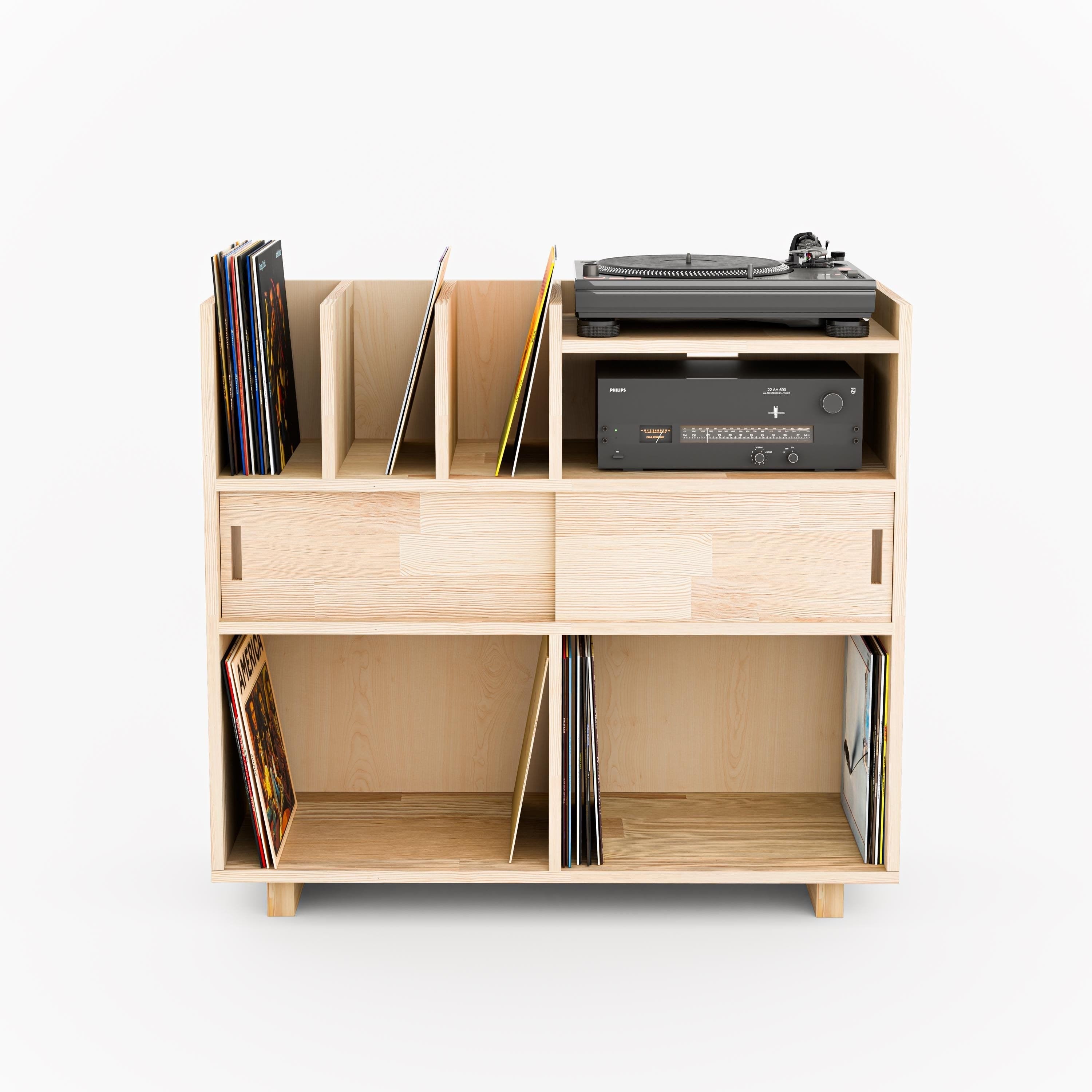 Vinyl Record Display Stand & Storage