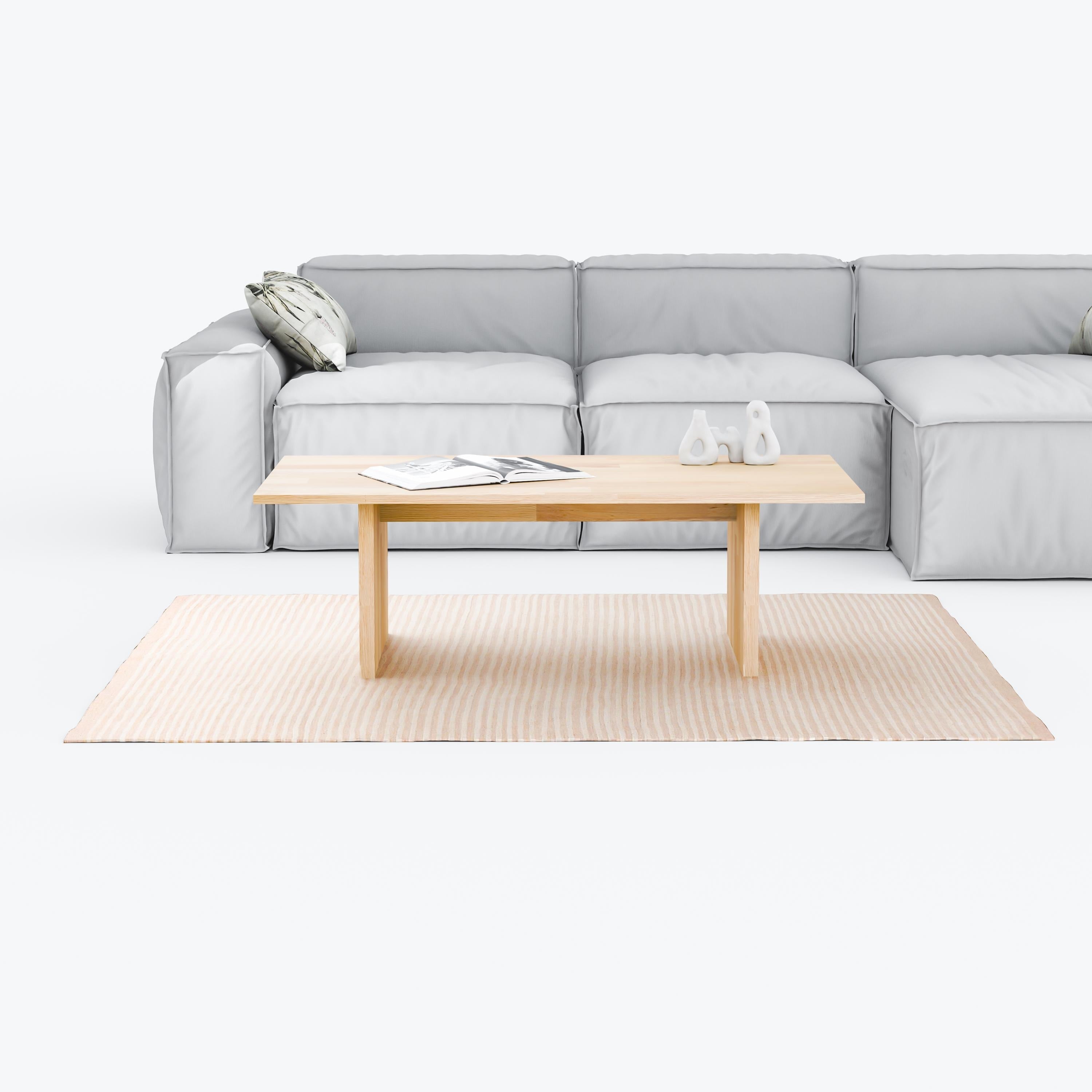Solid Wood Coffee Table