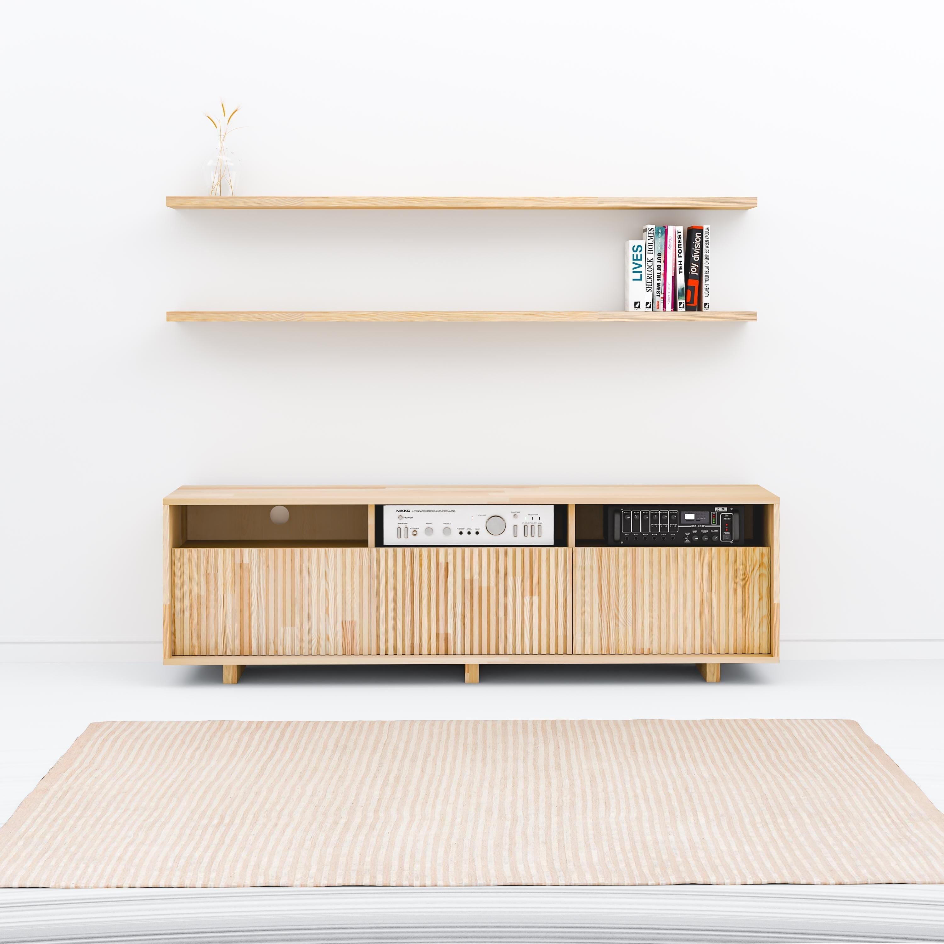 Solid Wood Floating Shelf, Wall Mounted Shelf