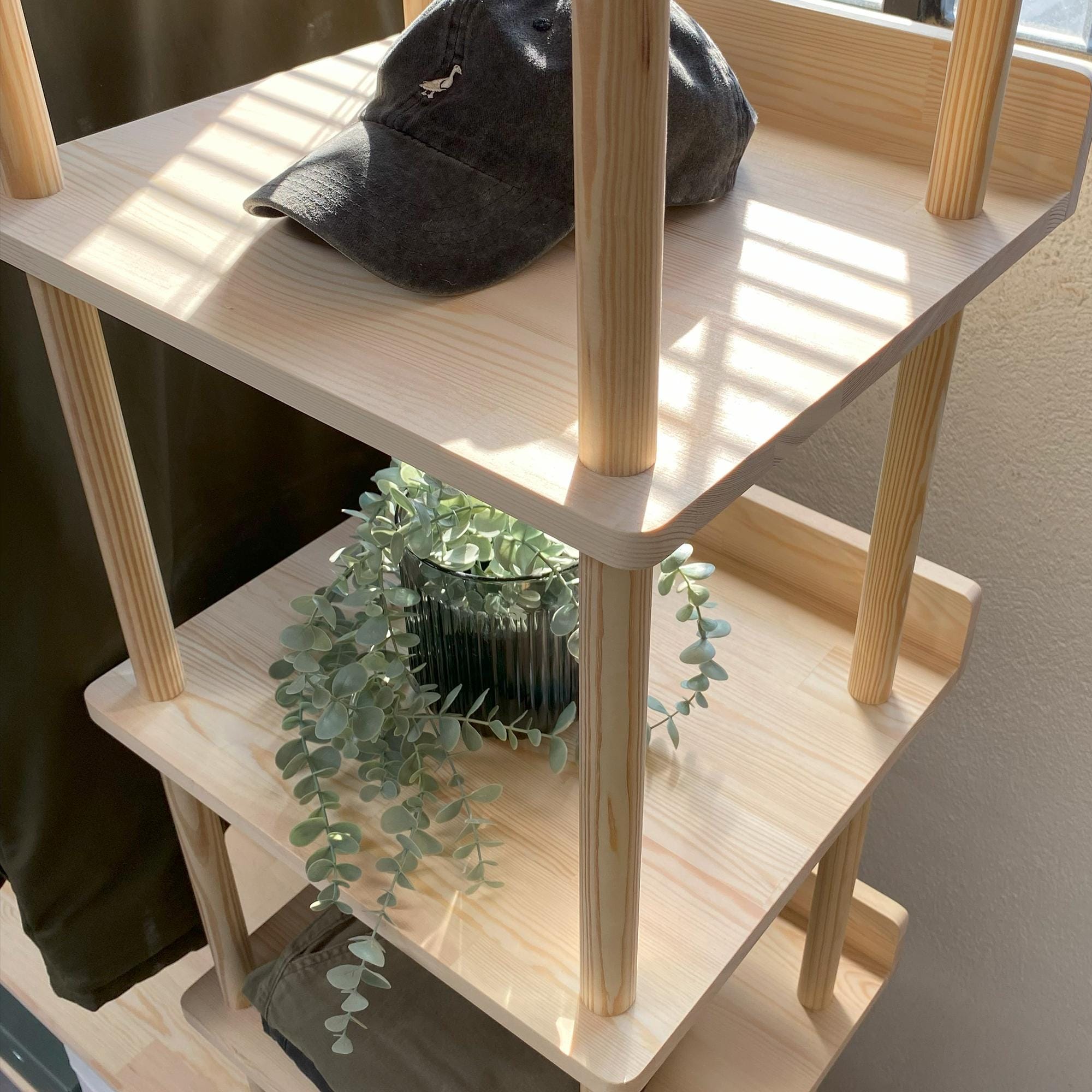 Wooden Open Wardrobe, Clothes Storage