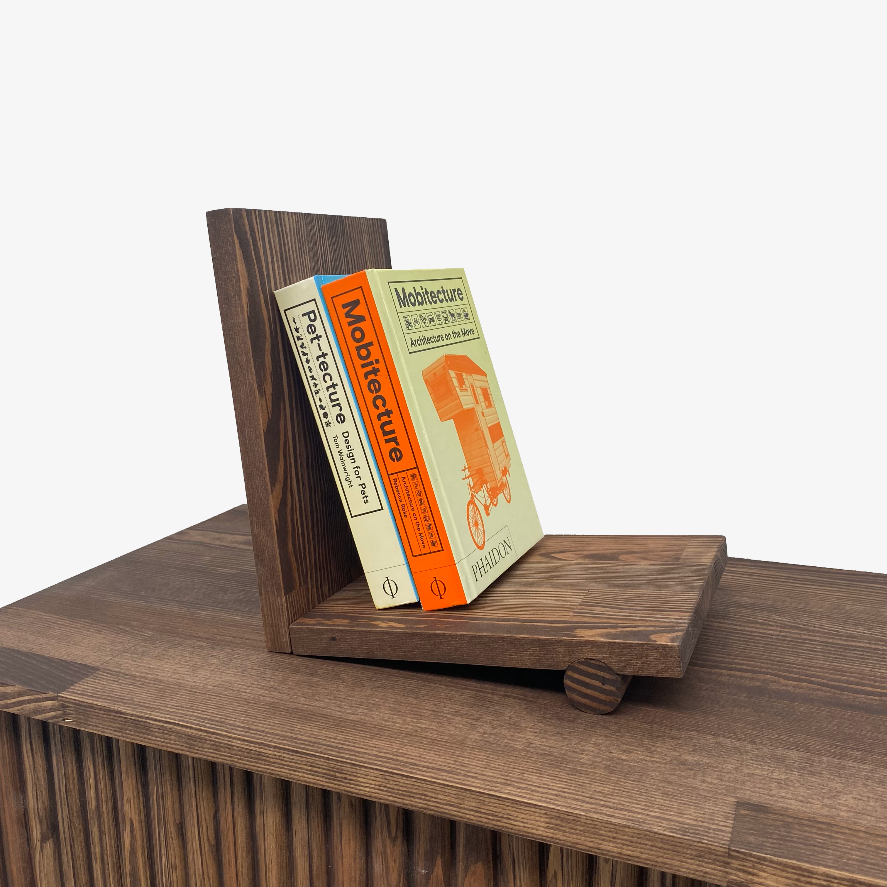 Small wooden bookshelf