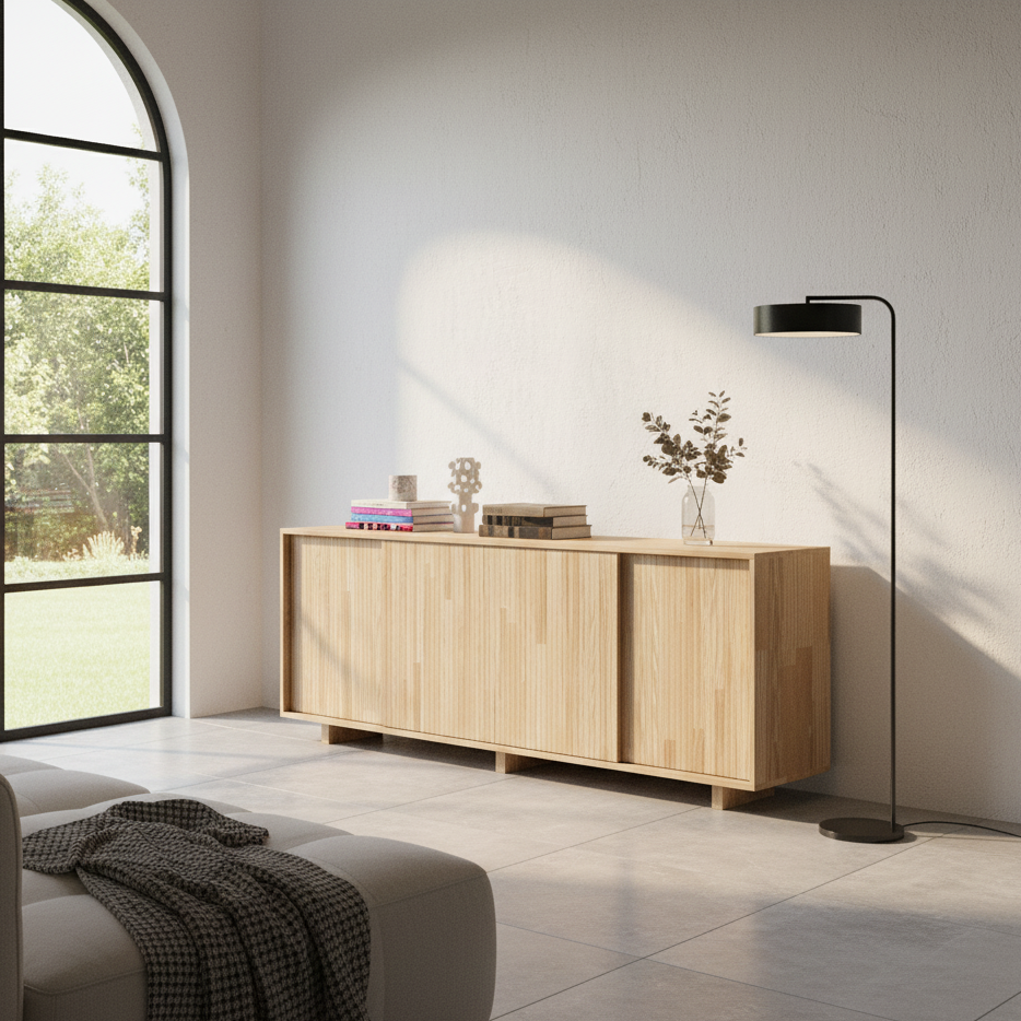 Solid Wood Sideboard M6