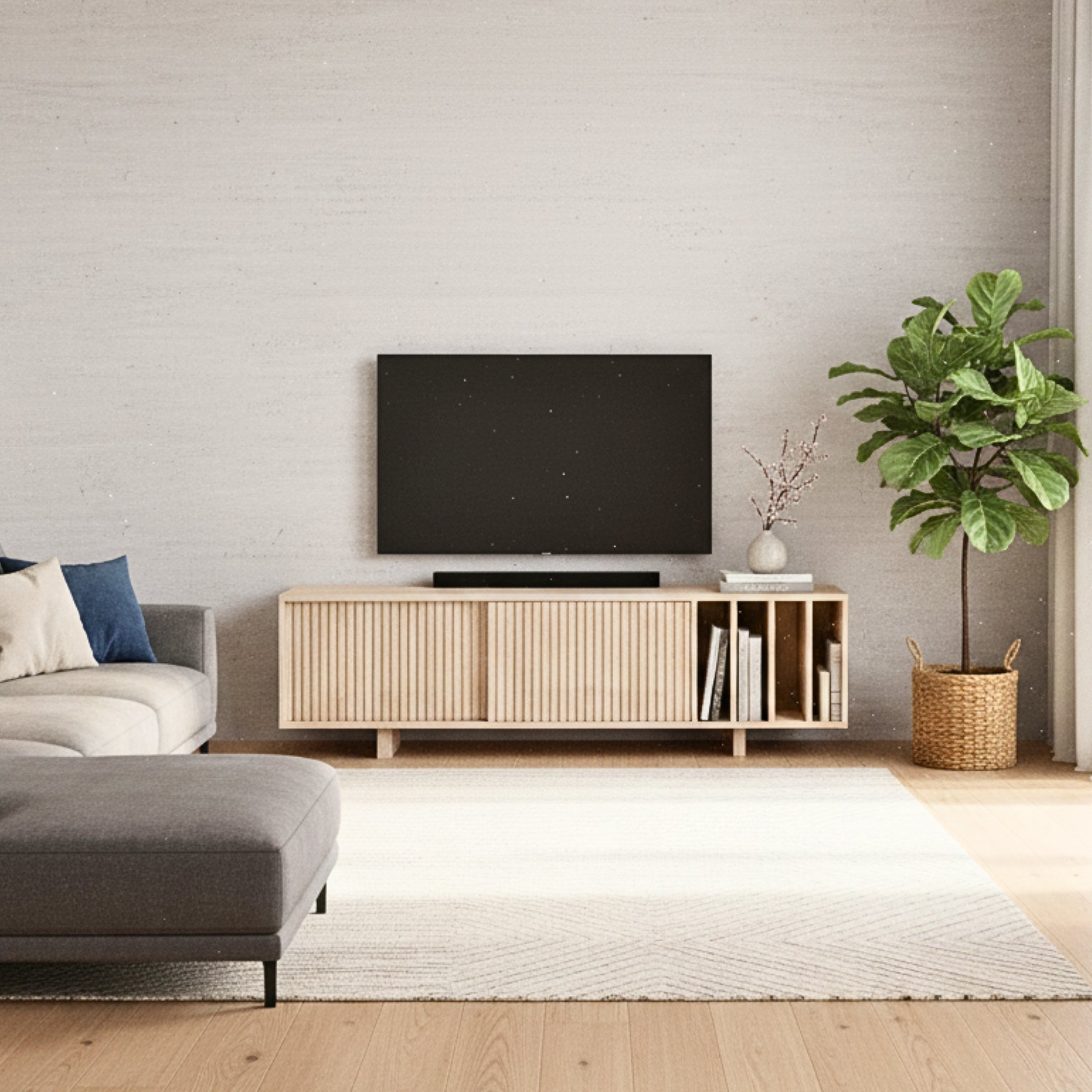 Solid Wood Media Center M1