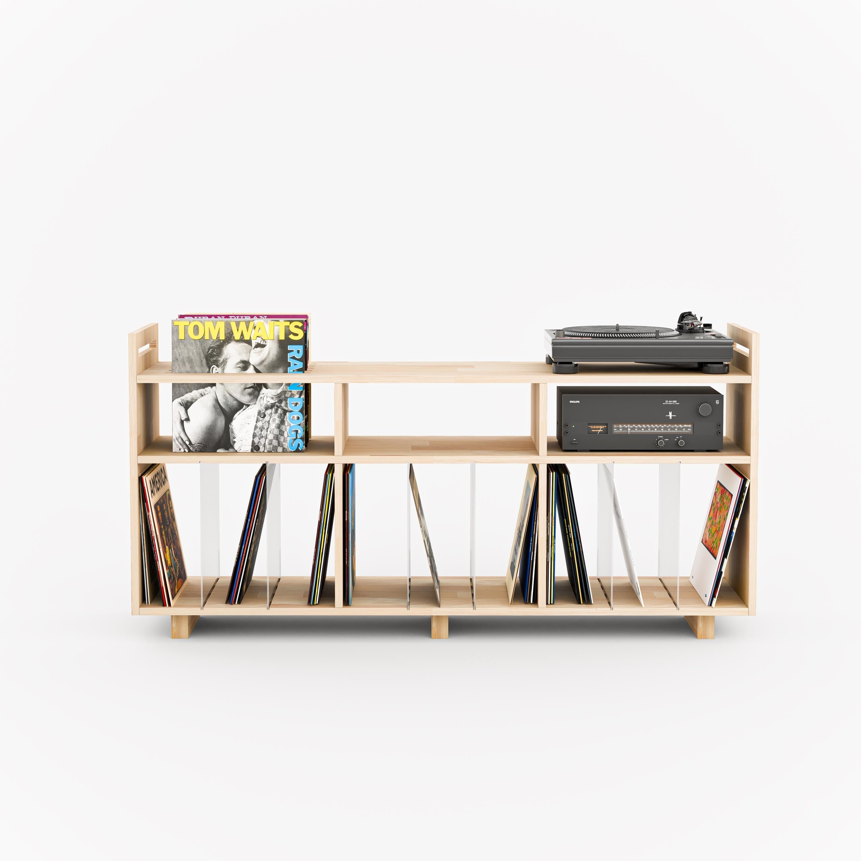 Vinyl Record Display & Turntable Stand