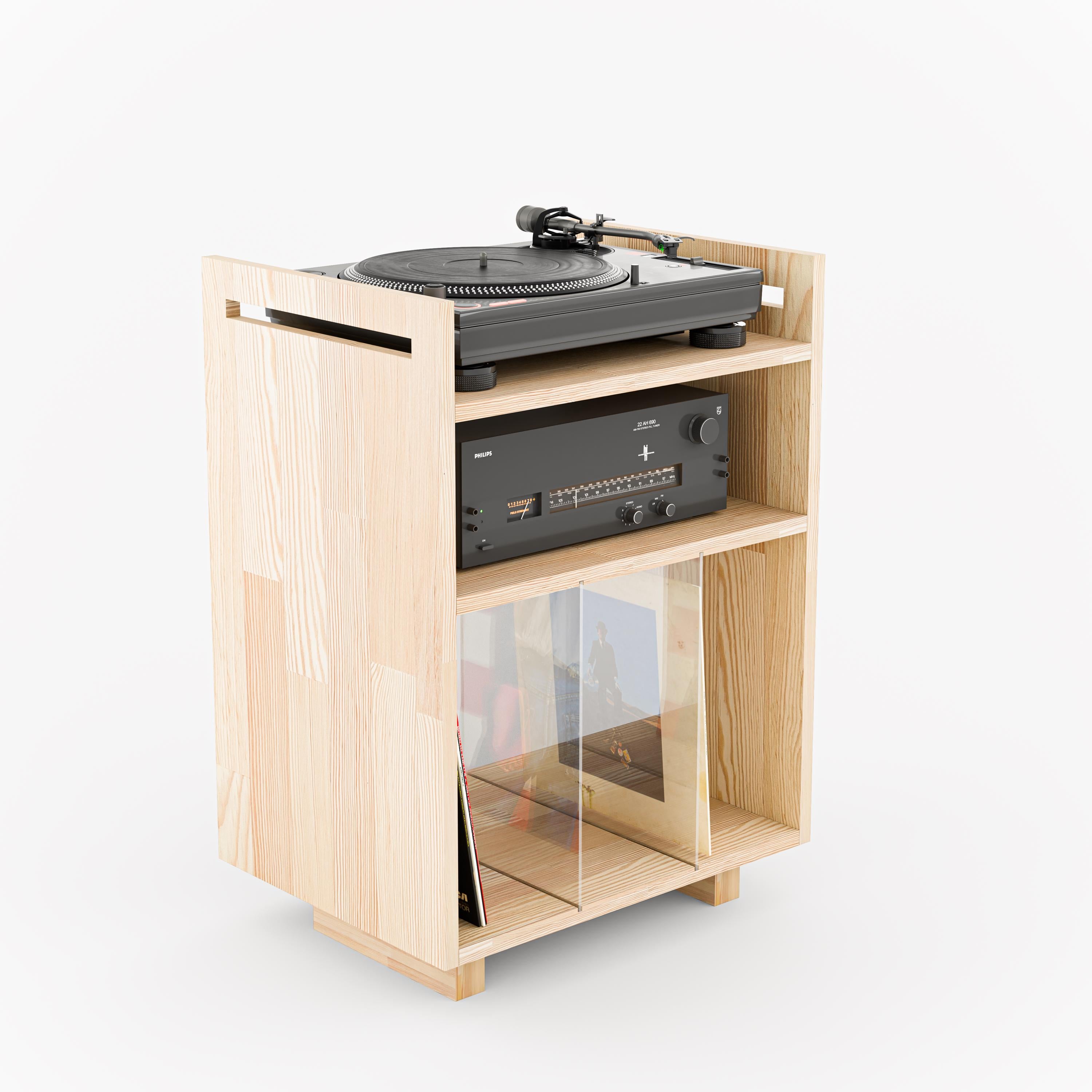 Record Player Stand & Record Display Stand